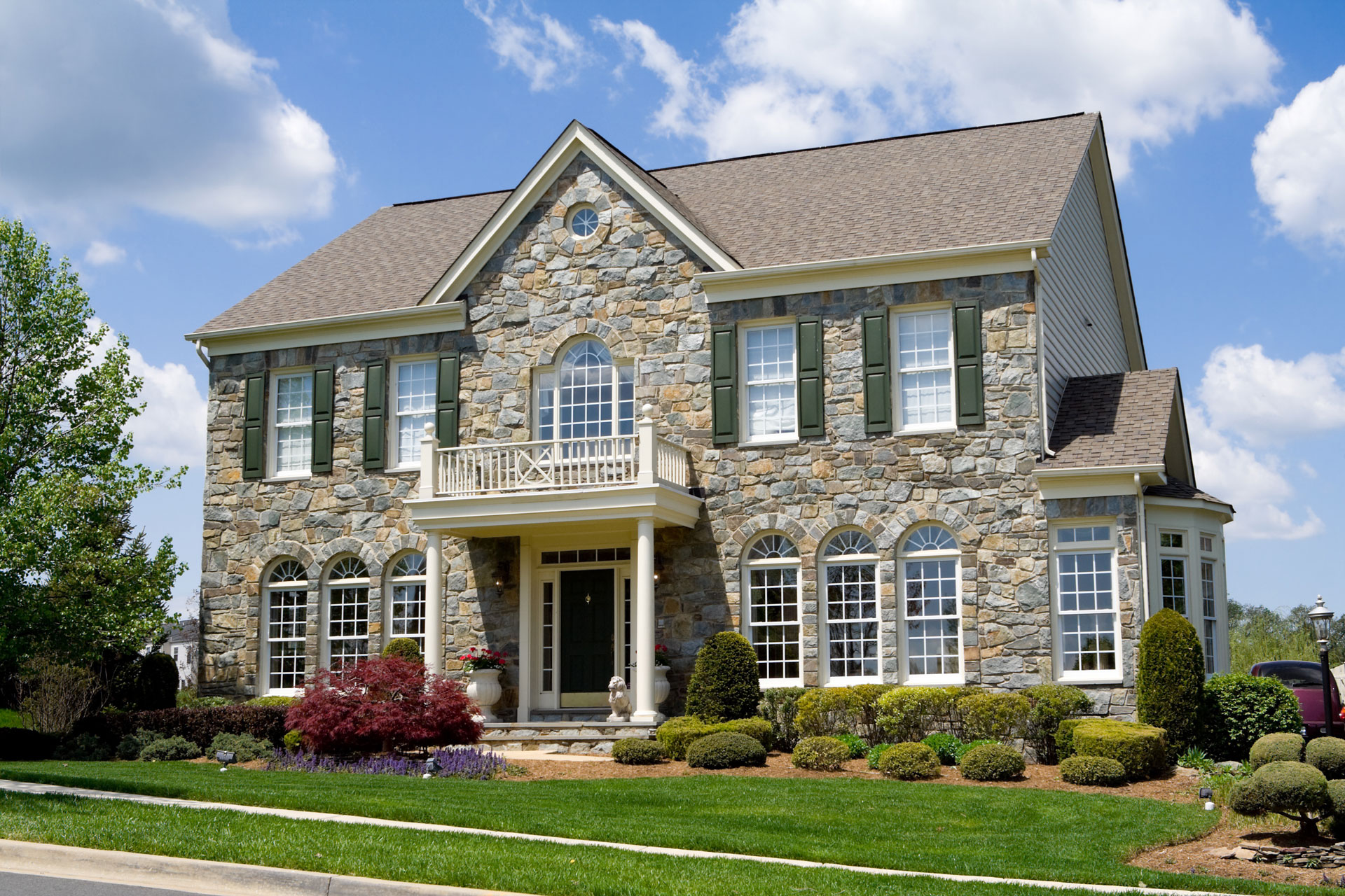 Beautiful stone home